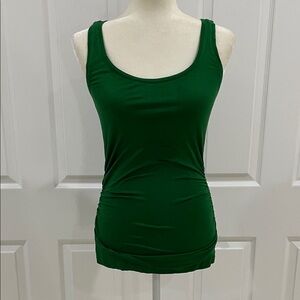 Green Sleeveless Women's Knit Tank Top NWOT
